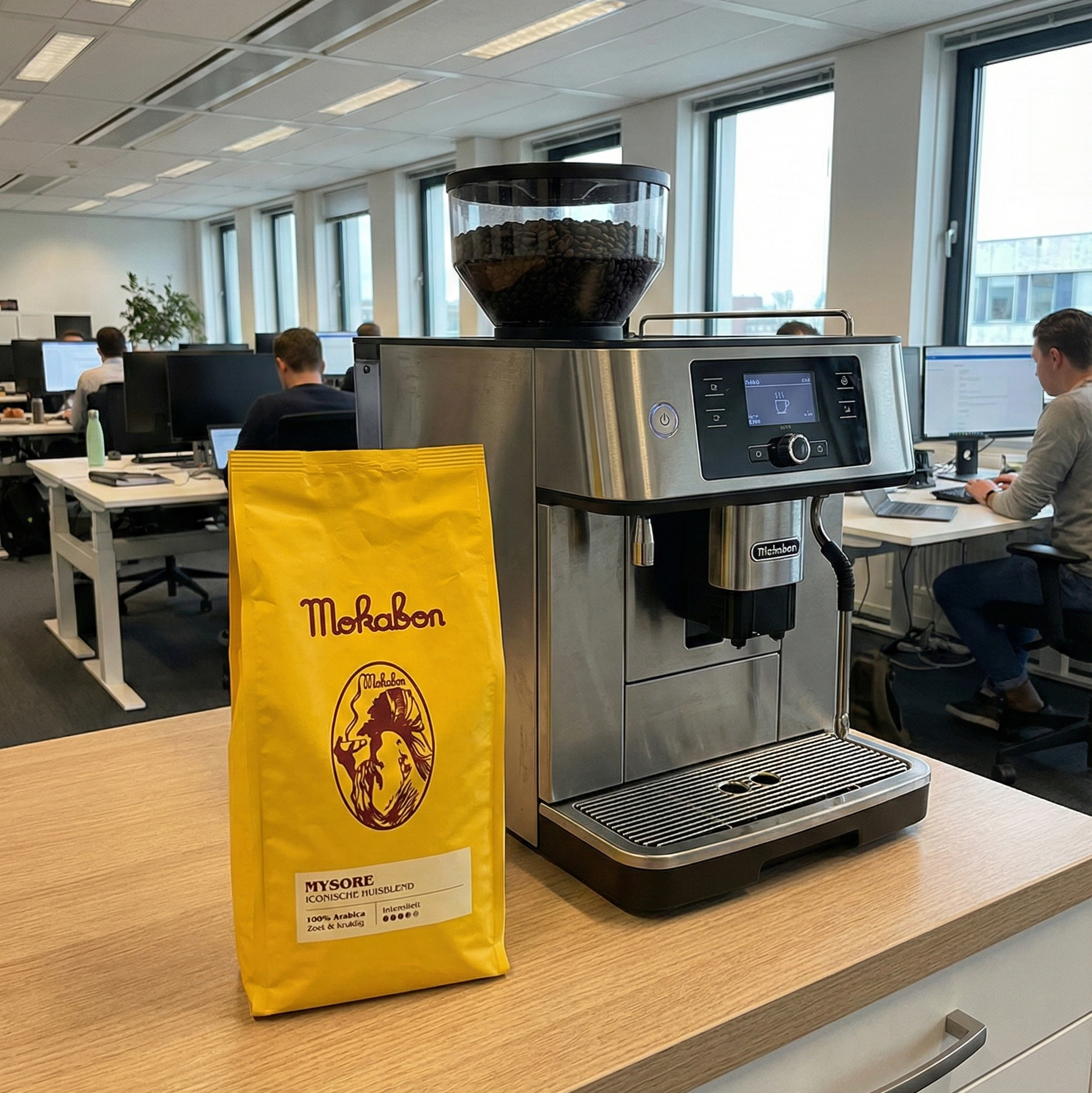 kantoorkoffie mokabon
